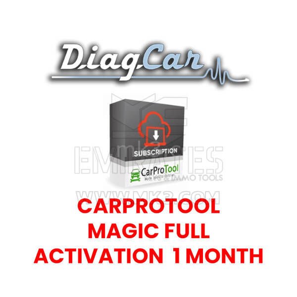DiagCar Carprotool Magic 1 Aylık Tam Aktivasyon