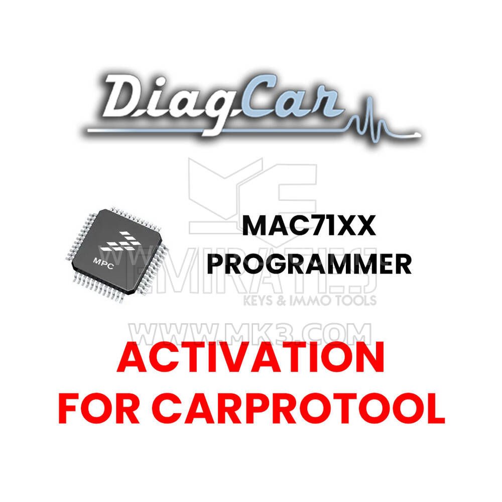 DiagCar MAC71xx CarProTool için Etkinleştirme