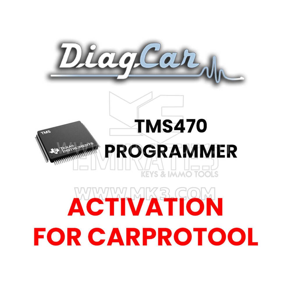 DiagCar TMS470 Programları (CarProTool için aktivasyon)