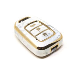 NANO Yüksek Kalite Kumanda Kılıfı Honda 3 Buton Mermer Renk HD-D12J3
