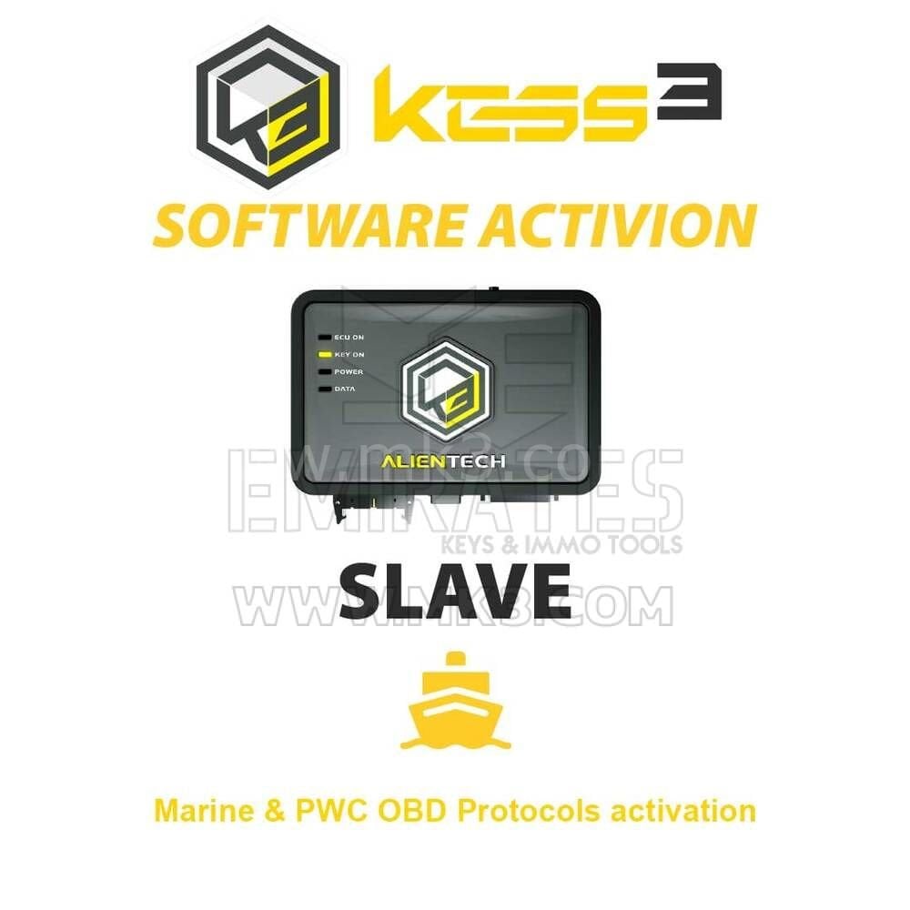 Alientech KESS3SA004 KESS3 Slave Marine & PWC OBD Protocols aktivasyon