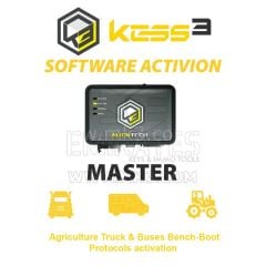 Alientech KESS3MA007 KESS3 Master Agriculture Truck & Buses Bench-Boot Protocols aktivasyon