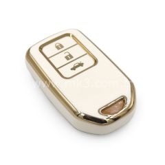 NANO Yüksek Kalite Kumanda Kılıfı Honda HR-V 3 Buton Beyaz Renk