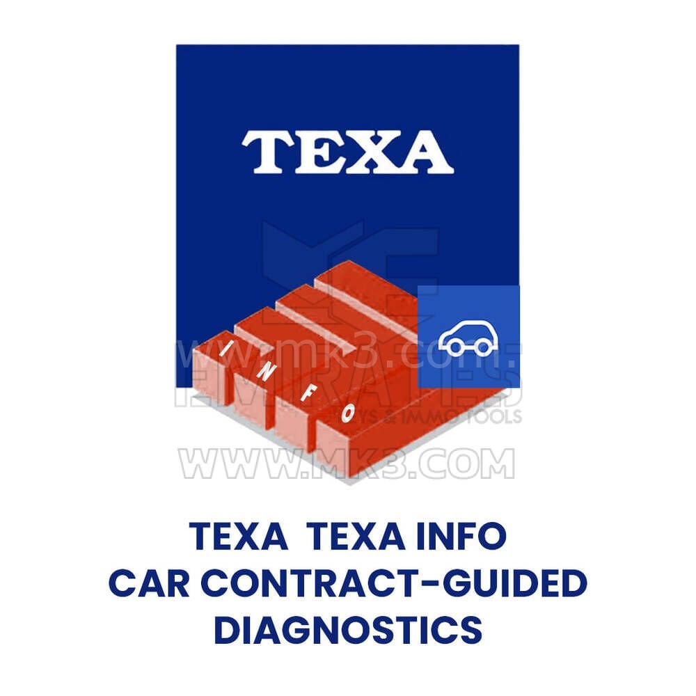 TEXA TEXAINFO ARAÇ SÖZLEŞMESİ REHBERLİ TANILAMA  -  TİKGD