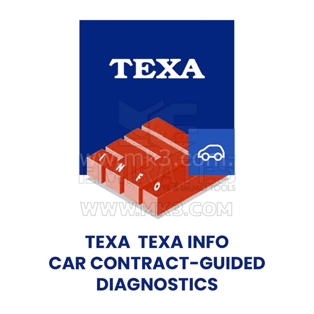 TEXA TEXAINFO ARAÇ SÖZLEŞMESİ REHBERLİ TANILAMA  -  TİKGD