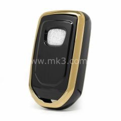 NANO Yüksek Kalite Kumanda Kılıfı Honda 4+1 Buton Siyah Renk