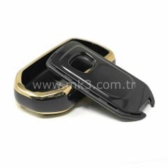 NANO Yüksek Kalite Kumanda Kılıfı Honda 4+1 Buton Siyah Renk