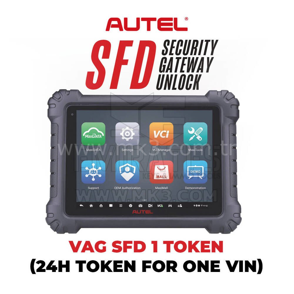 Autel - VAG SFD 1 Token (Bir VIN için 24 Saatlik Jeton)