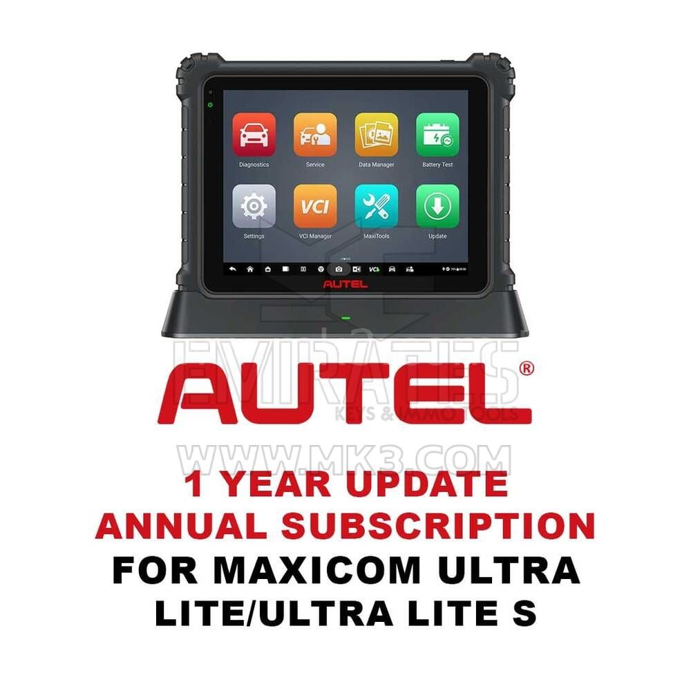 Autel MaxiCOM Ultra Lite / Ultra Lite S 1 Yıllık Abonelik Güncellemesi