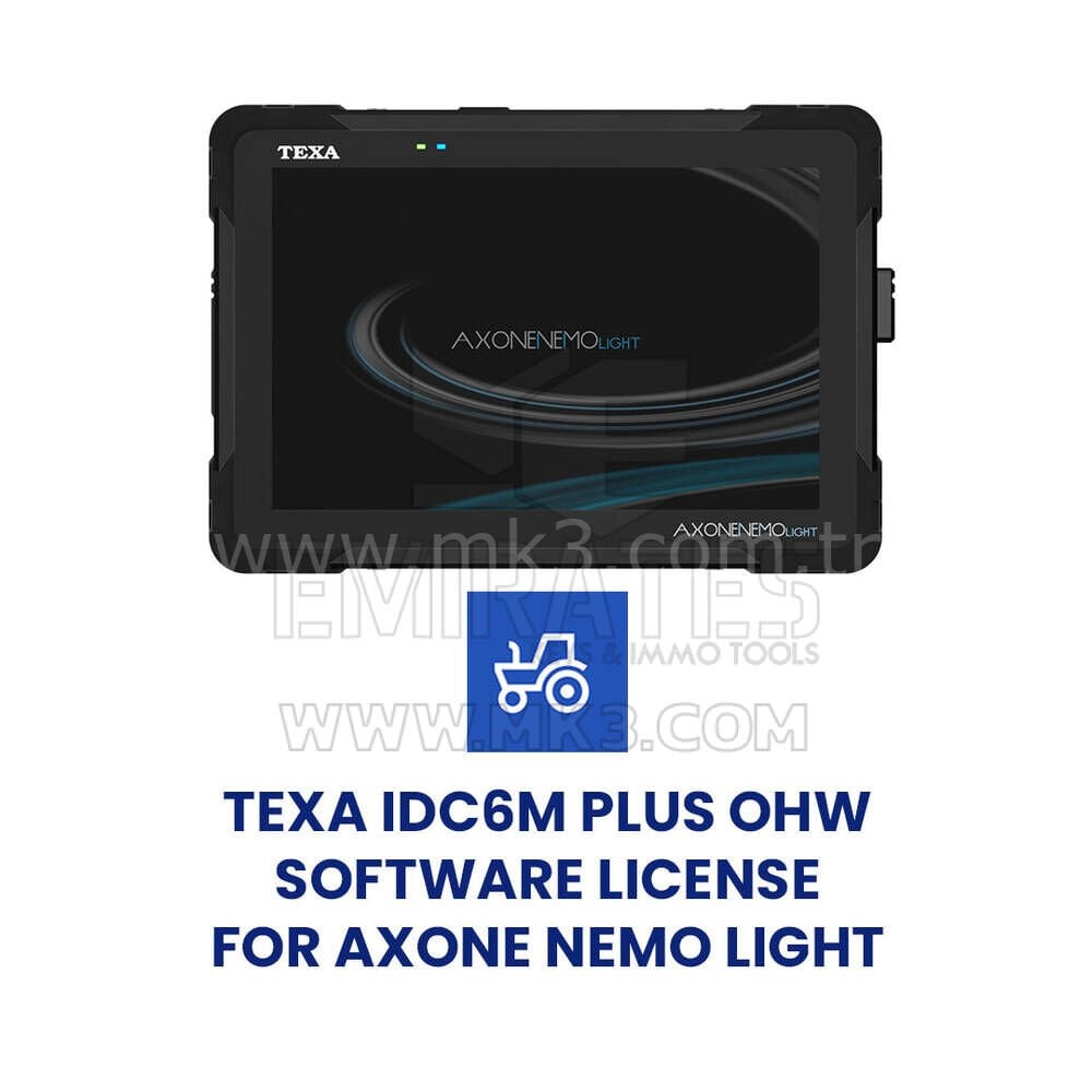 Texa IDC6m PLUS OHW Yazılım lisansı AXONE NEMO LIGHT için -  P169C0