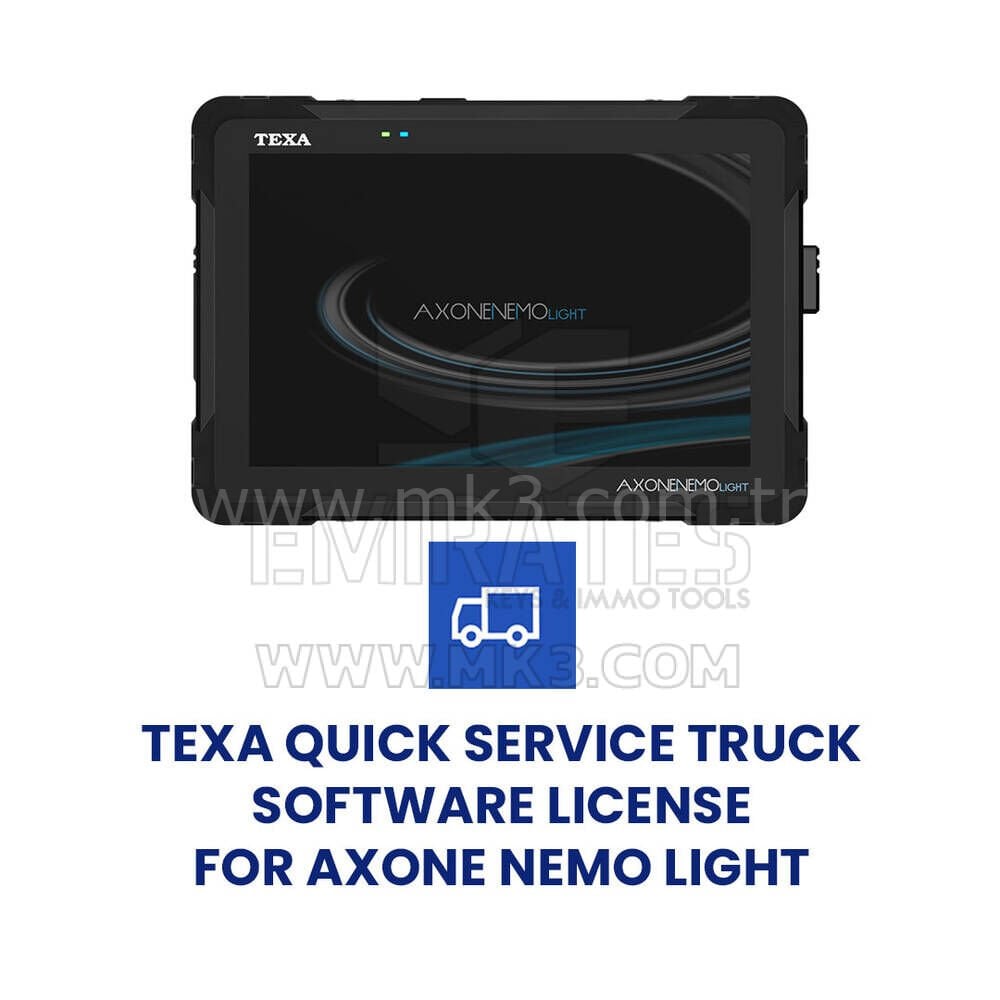 AXONE NEMO LIGHT için Texa Hızlı Servis Kamyon Yazılımı lisansı -  P14021