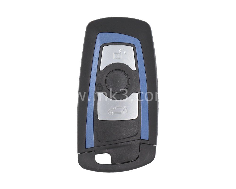 BMW FEM Smart Kumanda 3 Buton 433 MHz PCF7953P Mavi