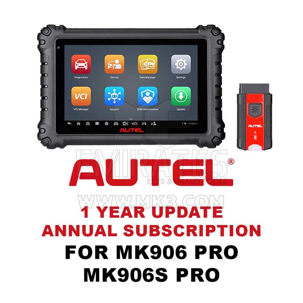 Autel MaxiCOM MK906 Pro / MK906S PRO 1 Yıllık Abonelik Güncellemesi