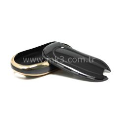 NANO Yüksek Kalite Kumanda Kılıfı Buick 3 Buton Siyah Renk