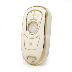 NANO Yüksek Kalite Kumanda Kılıfı Buick 3 Buton Beyaz Renk