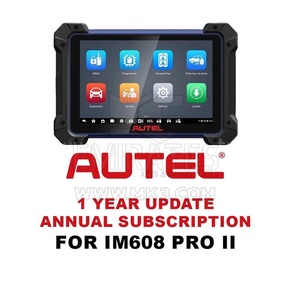 Autel MaxiSYS IM608 PRO II 1 Yıllık Abonelik Güncellemesi