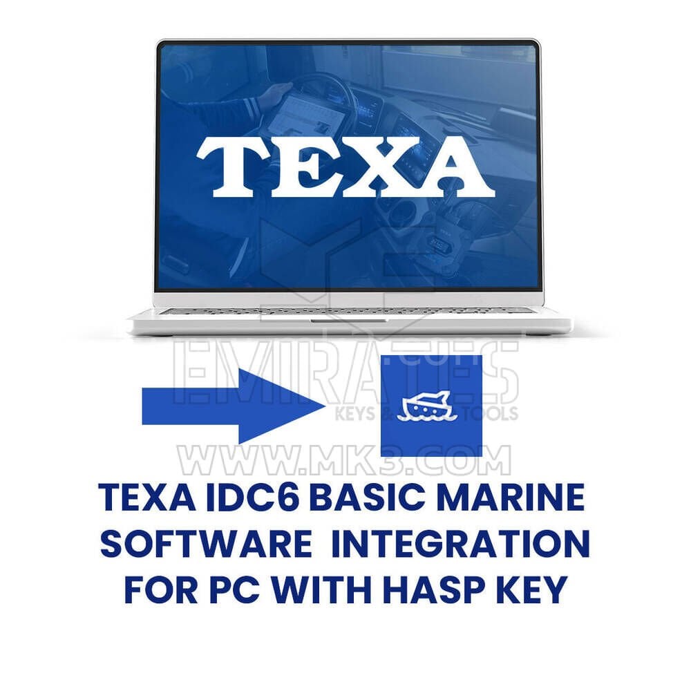 Texa IDC6 Temel Deniz Yazılımı Yükseltmesi PC İçin  - P12995