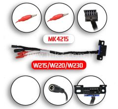 Mercedes W215-W220-W230 EIS ESL Test ve Şifre Okuma Kabloları Abrites & VVDI MB Ile Çalışır Yüksek Kalite