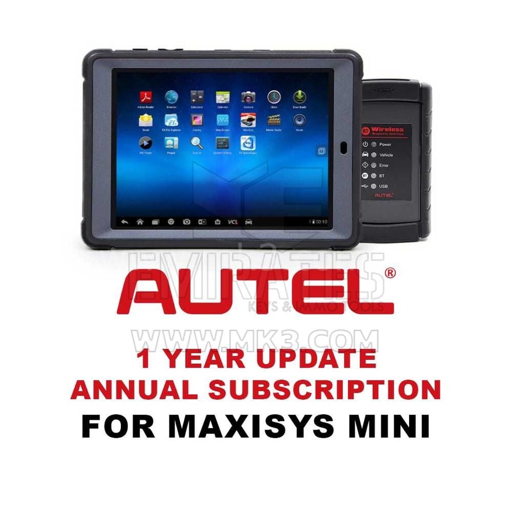 Autel Maxisys Mini 1 Yıllık Abonelik Güncellemesi