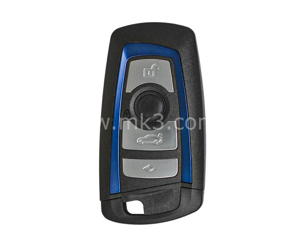 BMW CAS4 4 Buton Mavi Kumanda Kabı