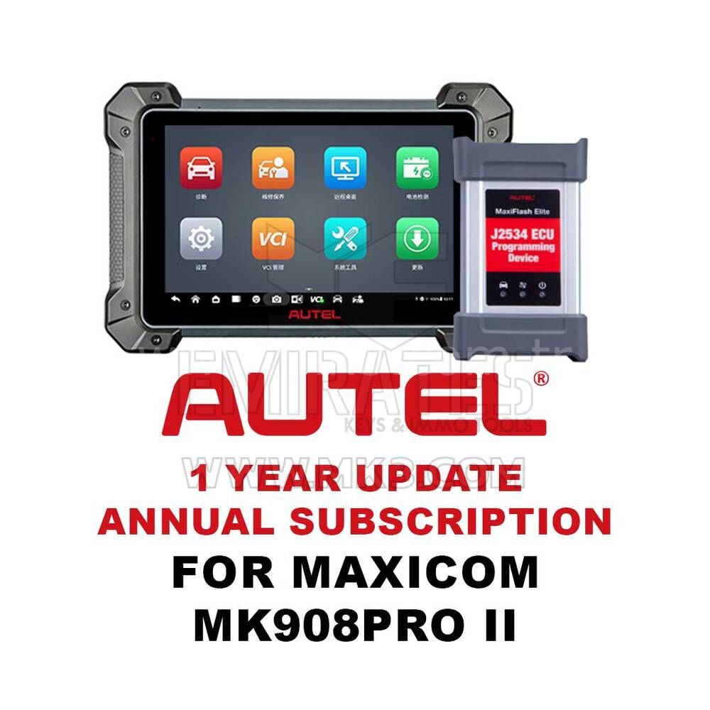 MaxiCom MK908PRO II 1 Yıllık Abonelik Güncellemesi