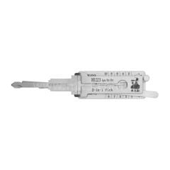 Orijinal LISHI HU23+AG, klasik Mercedes W110, W108 vb. araçların kontak (ignition) kilitleri için uygundur