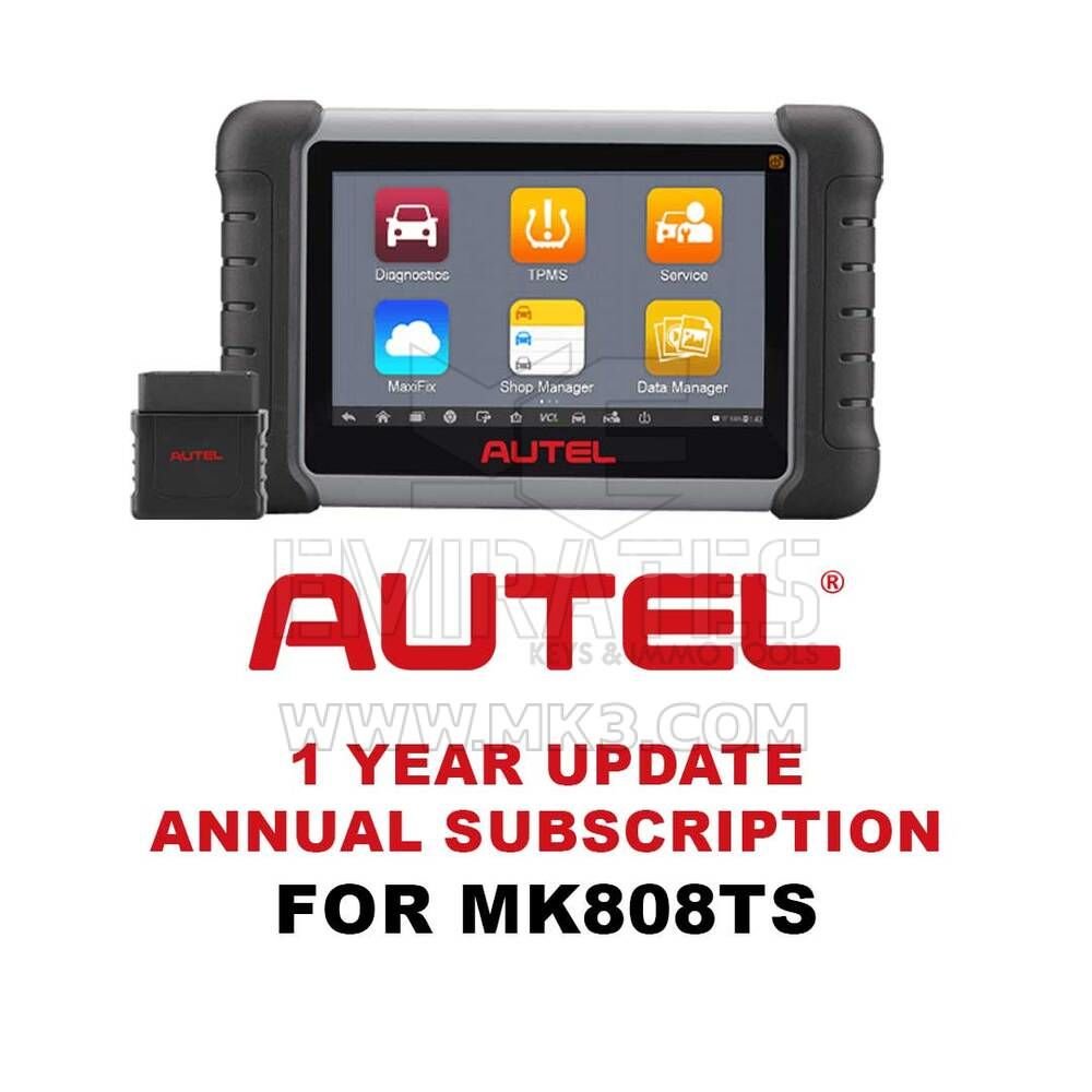 Autel MaxiCOM MK808TS 1 Yıllık Abonelik Güncellemesi