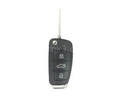 Audi A3 2014 Sustalı Kumanda 48 TP25 Transponder 3 Buton 433 Mhz