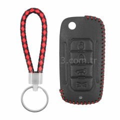 Jeep Smart Kumanda Deri Kılıfı 4 Butonlu jp-e