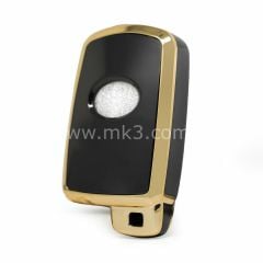 NANO Yüksek Kalite Kumanda Kılıfı Toyota Camry 3+1 Buton Siyah Renk
