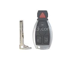 Mercedes BGA Krom Kumanda Kabı 3 + 1 Buton