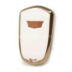 NANO Yüksek Kalite Kumanda Kılıfı Cadilac 3+1 Buton Beyaz Renk