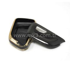 NANO Yüksek Kalite Kumanda Kılıfı Cadilac CTS 4+1 Buton Siyah Renk