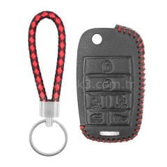 Kia Smart Kumanda Deri Kılıfı 5+1 Butonlu