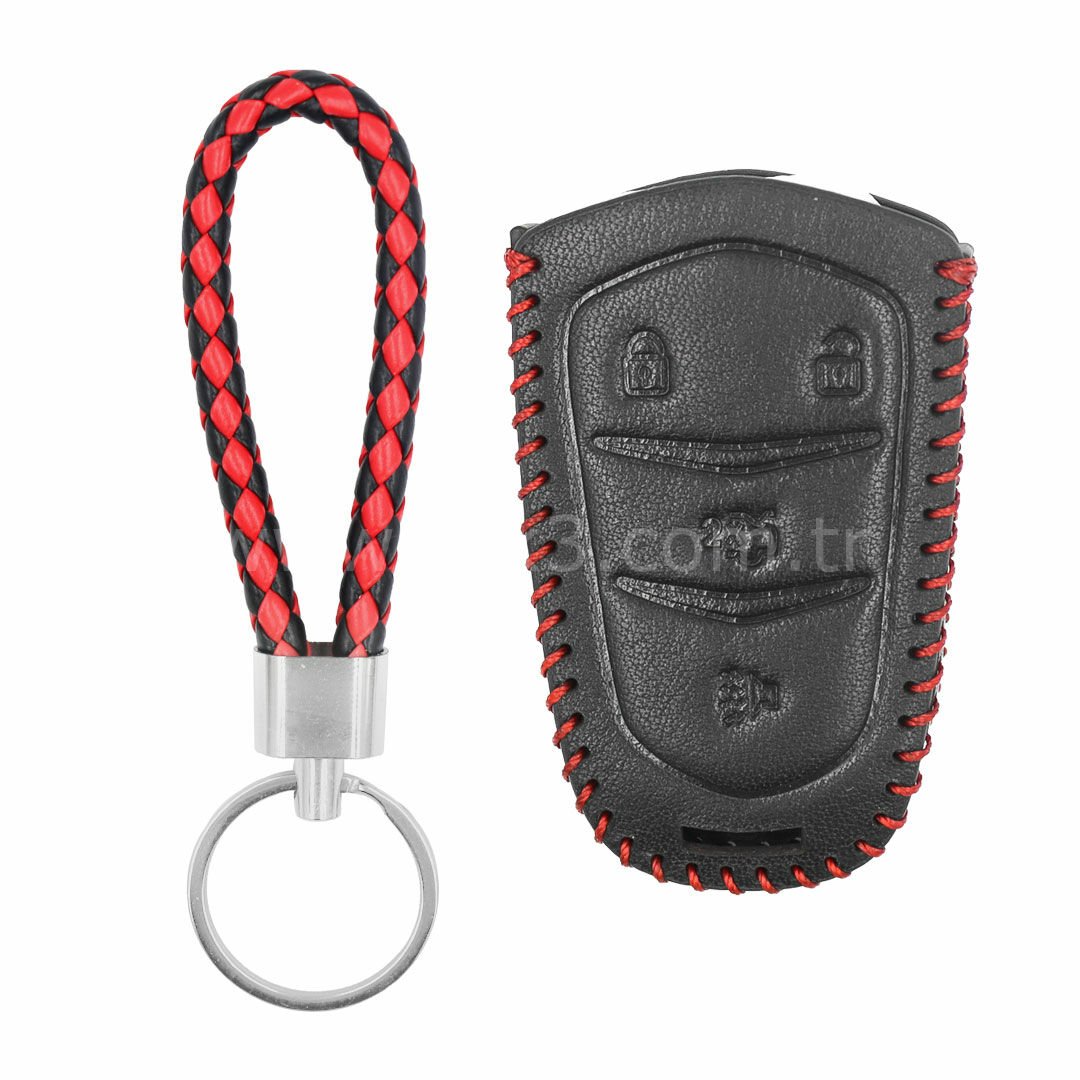 Cadilac Smart Kumanda Deri Kılıfı 4 Butonlu