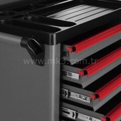 GATmatic GEC807 Otomatik Kaldırmalı Pegboard Alet Arabası