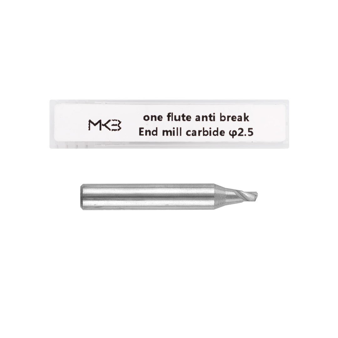End Mill Kesme Bıçağı Karbür BW6025B - φ2.5xD6x40Lx1F