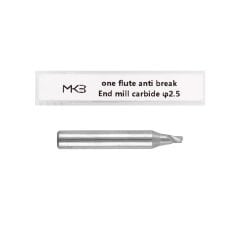 End Mill Kesme Bıçağı Karbür BW6025B - φ2.5xD6x40Lx1F