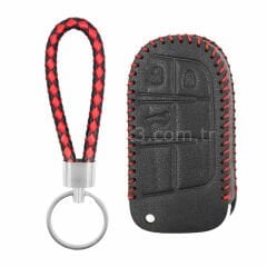 Jeep Smart Kumanda Deri Kılıfı 3 Butonlu jp-b