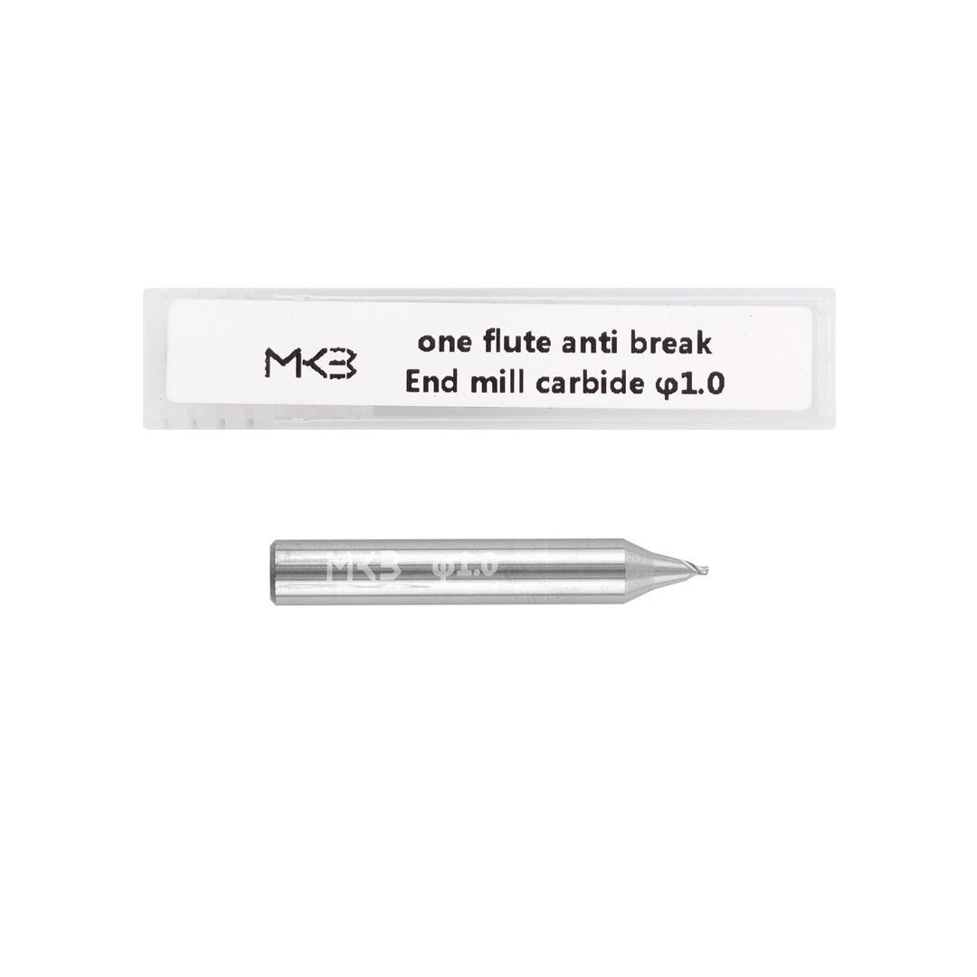 End Mill Kesme Bıçağı Karbür BW6010B - φ1.0xD6x40Lx1F