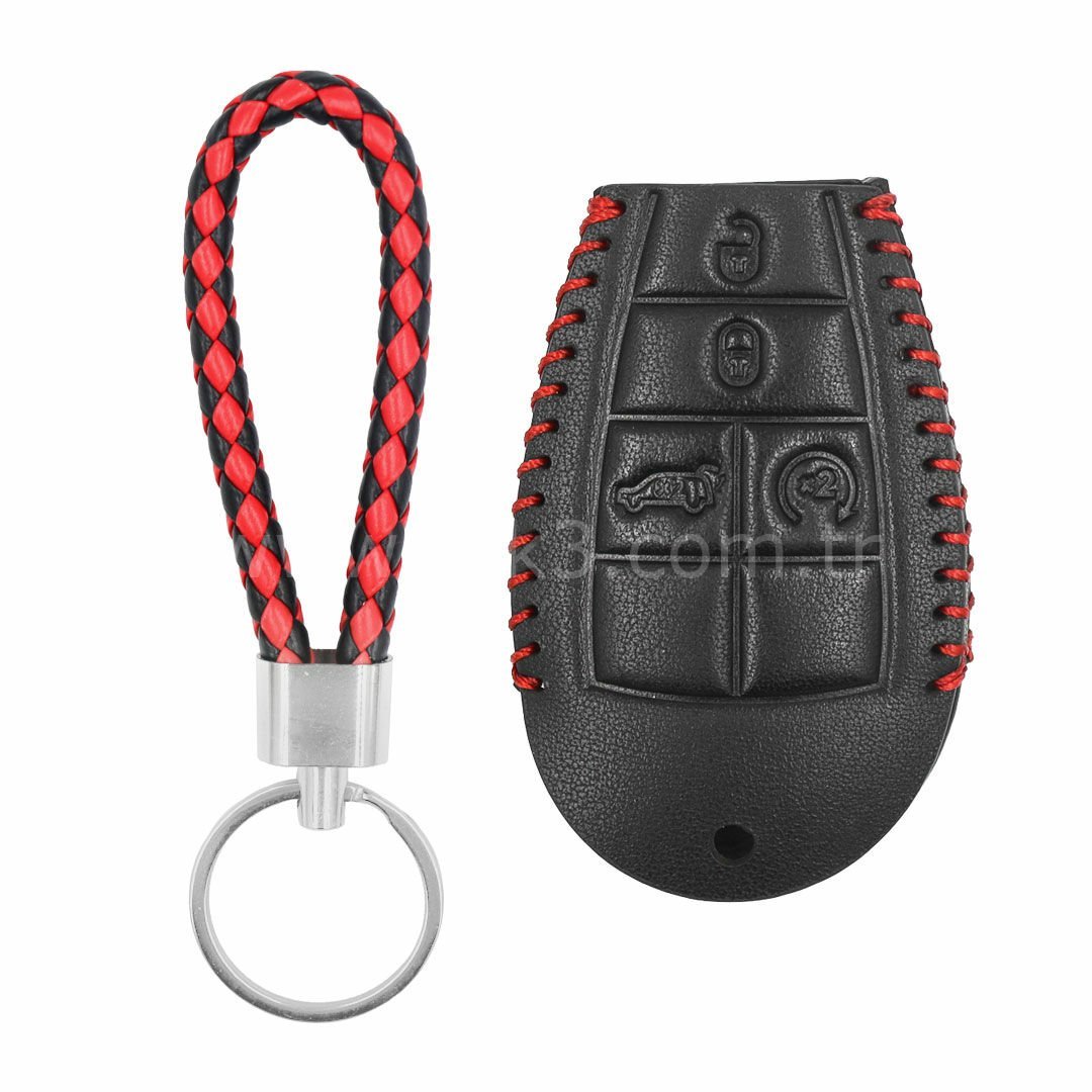 Jeep Smart Kumanda Deri Kılıfı 4+1 Butonlu jp-l
