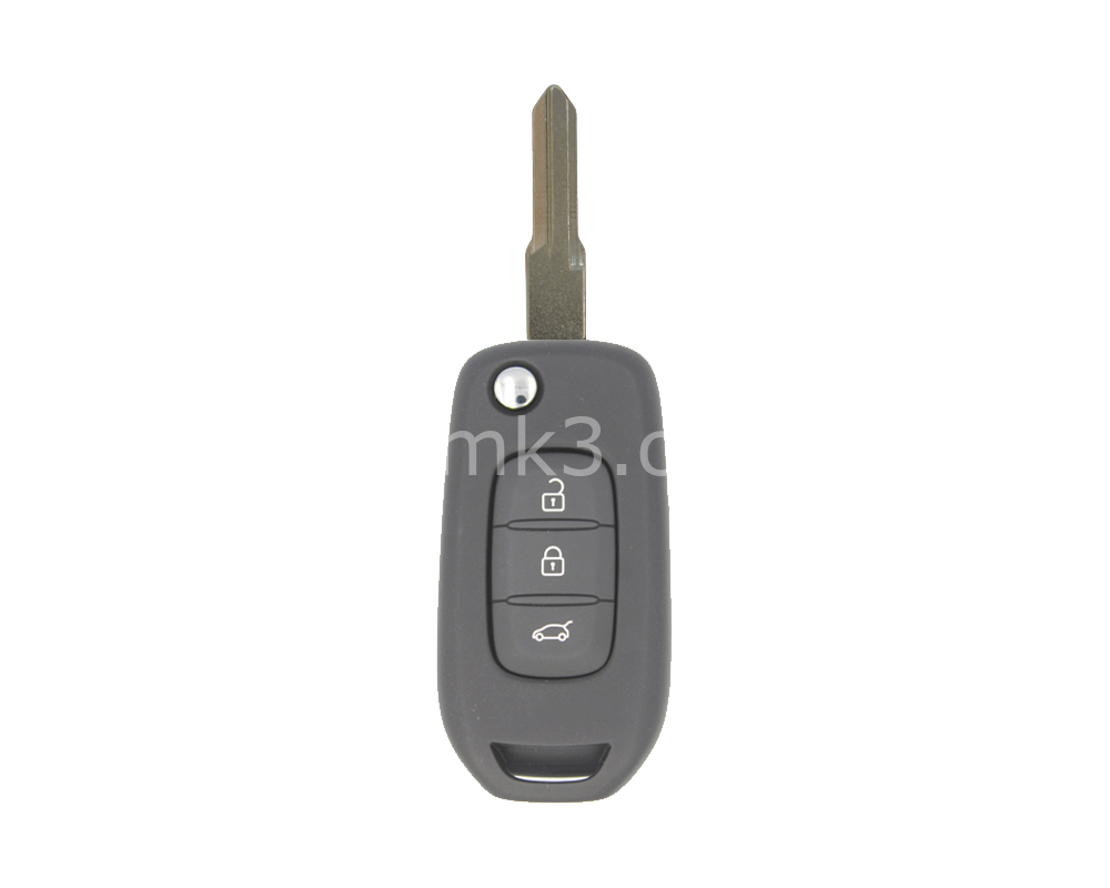 Renault Dacia Duster Sandero Symbol Twingo Sustalı Kumanda 3 Buton 433MHz HU136 Uç AES PCF7961 Transponder