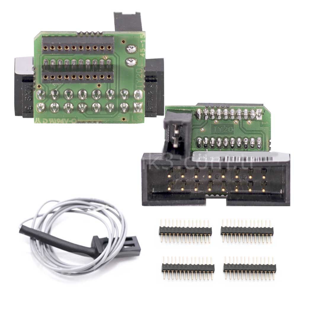 Dimsport Denso F34NTA16 ( Toyota / Lexus NEC NEC76f00xx CPU ) ECU'lar - 20 Pimli Lehimli Bağlantılar İçin Kart / Şeritler