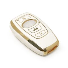 NANO Yüksek Kalite Kumanda Kılıfı Subaru 3+1 Buton Beyaz Renk