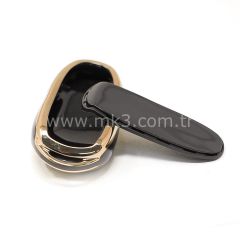 NANO Yüksek Kalite Kumanda Kılıfı Tesla Smart 3 Buton Siyah Renk