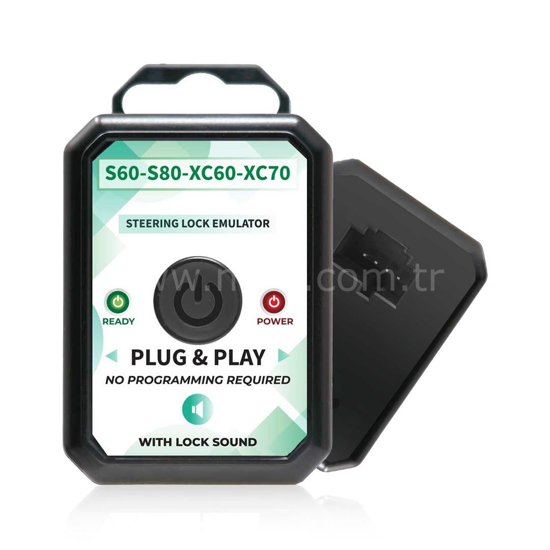 Volvo S60 S80 XC60 XC70 Sesli Direksiyon Kilidi Emulatörü Tak ve Çalıştır