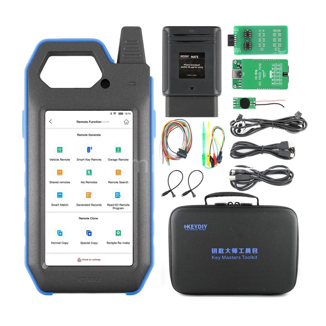 Keydiy KD KEY MASTER KUMANDA PROGRAMLAMA CİHAZI (SET)
