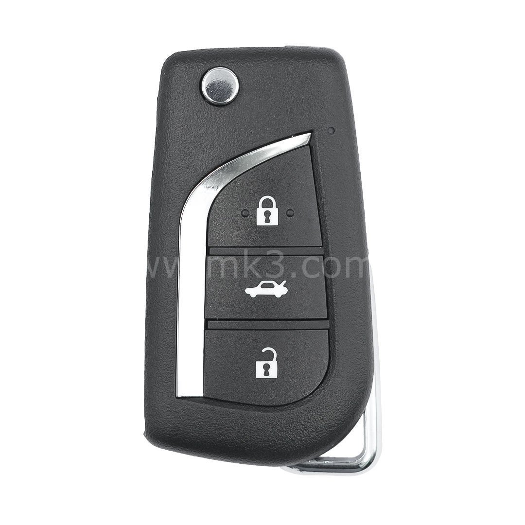 Keydiy Xhorse Toyota Tipi Çevirici Kumanda Kabı 3 Butonlu