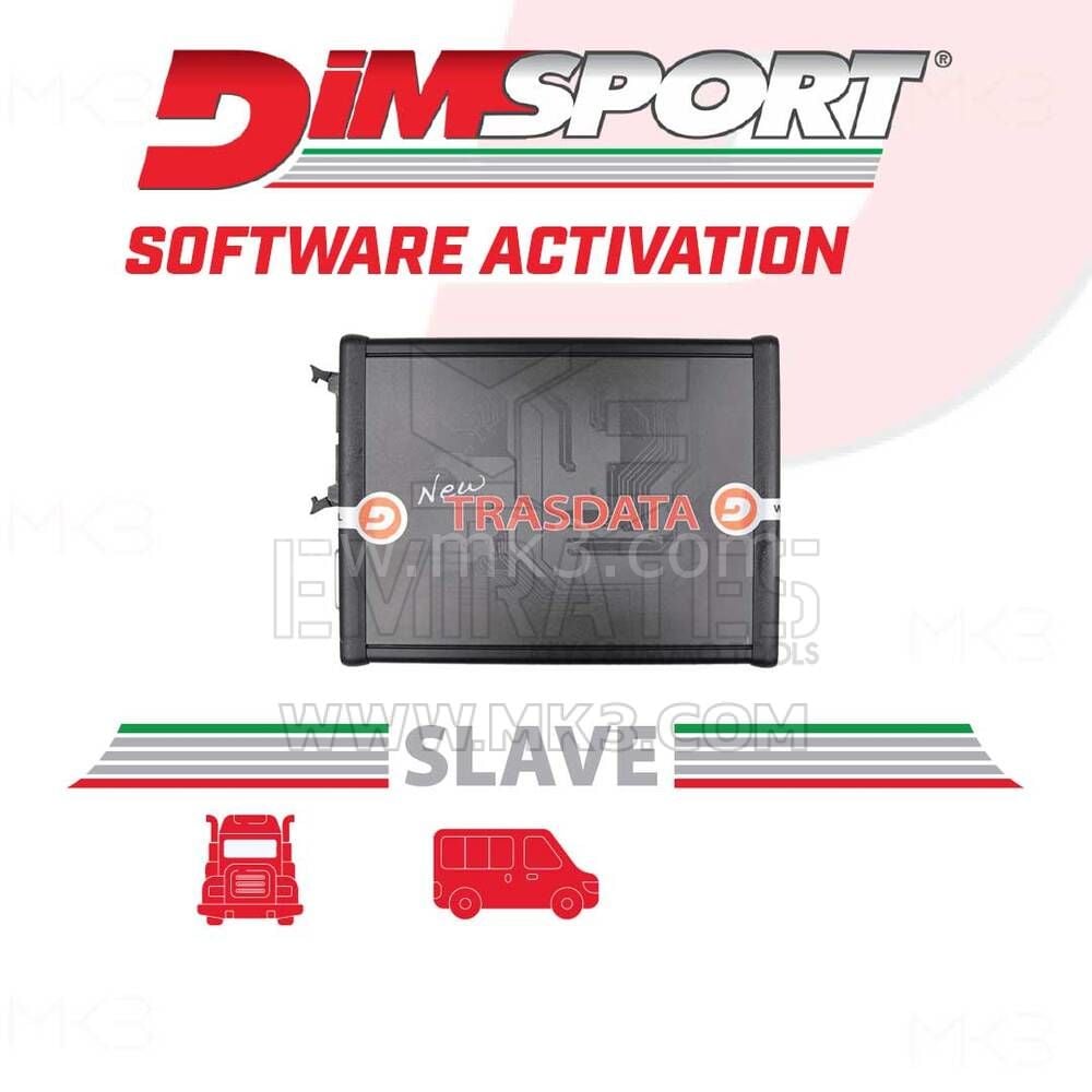 Dimsport - NEW TRASDATA SLAVE - KAMYON, OTOBÜS VE HAFİF TİCARİ ARAÇ (AV99NT001T) Aktivasyonu