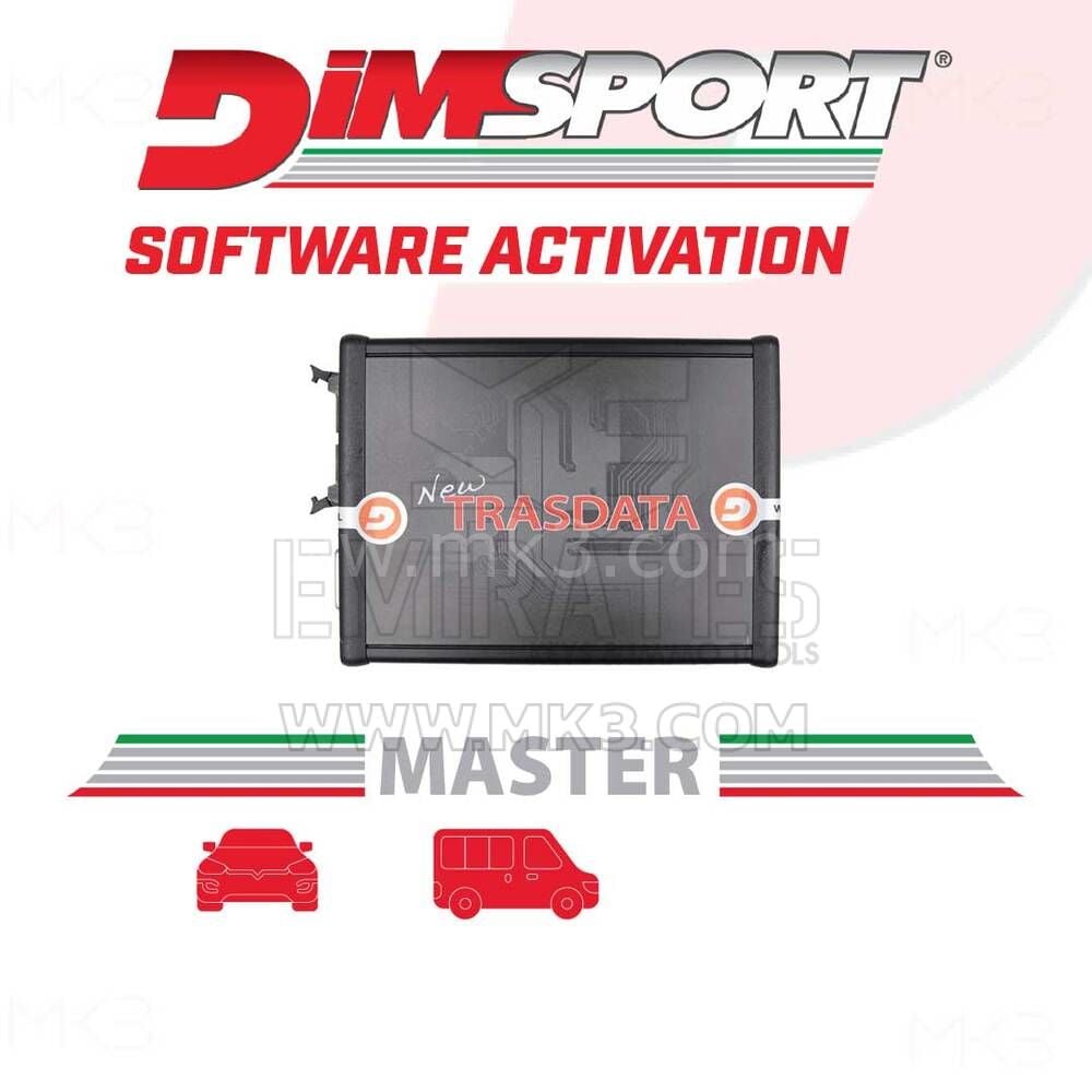 Dimsport - NEW TRASDATA MASTER ARAÇ & HAFİF TİCARİ ARAÇ (AV34NT001C) Aktivasyonu